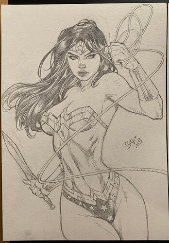 ed benes wonder woman
